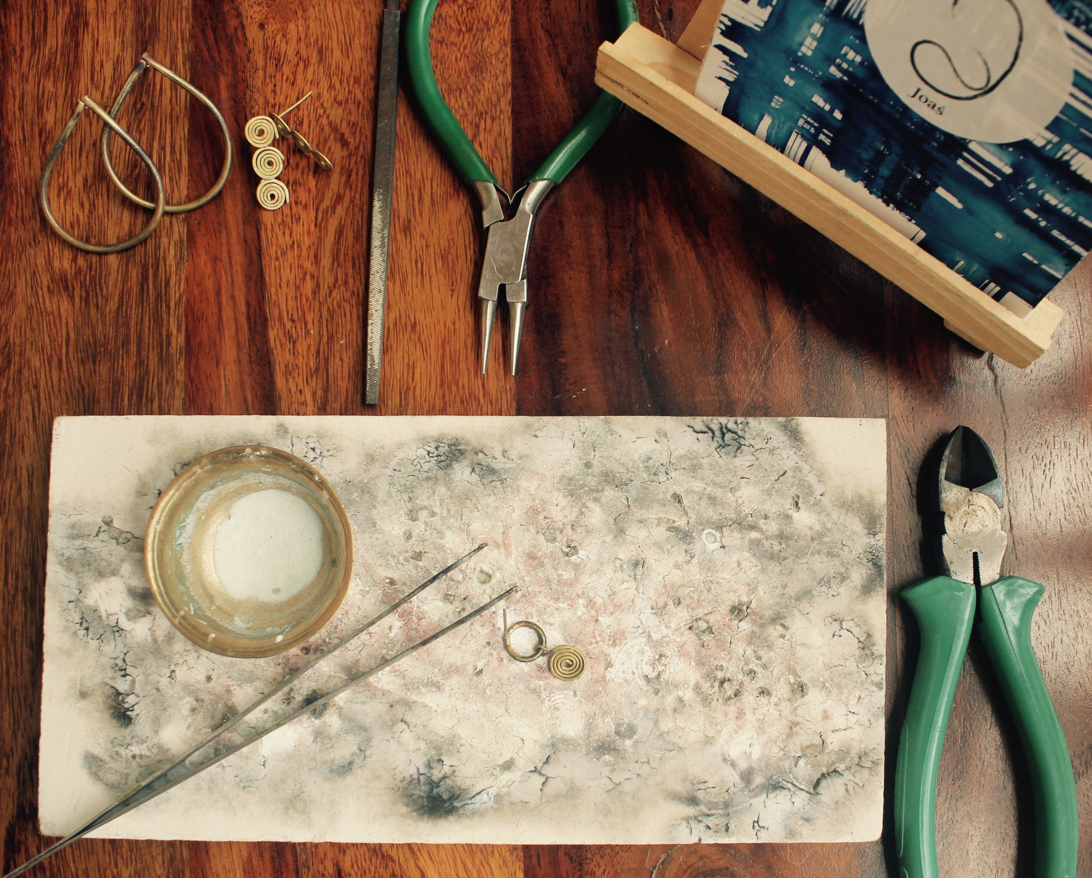 handcrafted brass jewellery