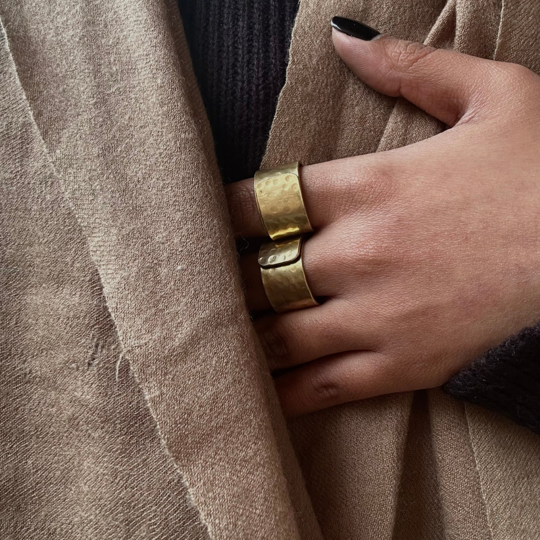 brass rings for women and men