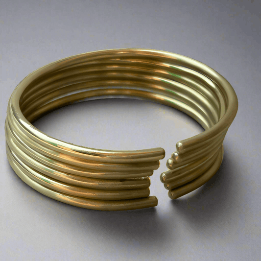Classic Plain Bangles (Set Of 6)