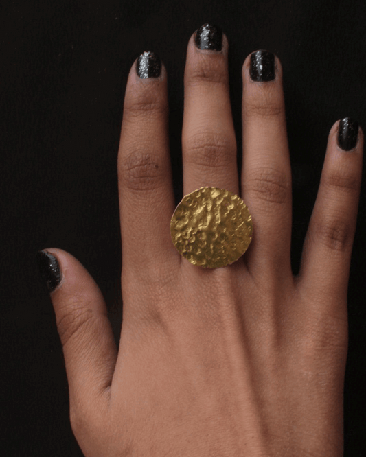 Stippling Round Ring
