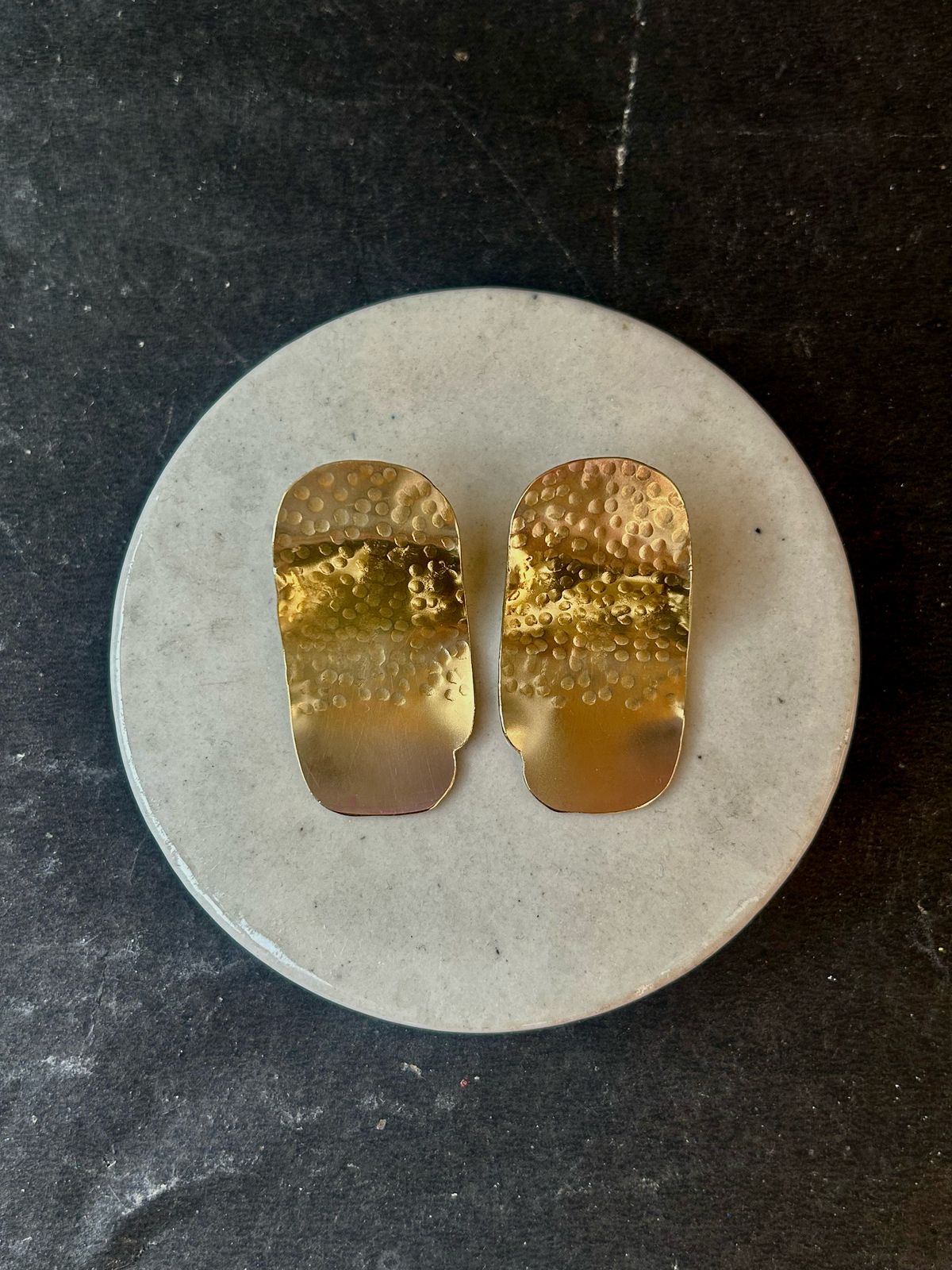 brass earrings for women